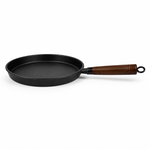 Enameled Cast Iron Skillet - Easy-Cleaning and Durable (Suitable for Induction Stove/Propane Stove)